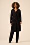 Women's Stone Detailed Two-Piece Suit Black 20740 - 3