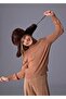 Girl's Shoulder Detailed Turtleneck Sweater 7312 - 2