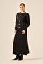 Women's Stone Detailed Two-Piece Set Black 20752 - 6