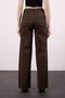 Elena 145 High Waist Leo Brown Wide Leg Pants Women - 5