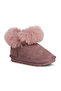 Genuine Leather and Fur Inside Cold Resistant Girls' Boots - 2