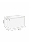 4-Piece Large Size Closet Laundry Children's Room Toy Organizer Folding Storage Basket - 3