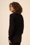 Women's Stone Embroidered Sweater Black 25194 - 5