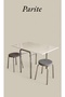 MESA PLEGABLE folding table BEYAZ KATLANIR KANATLI MASA - 3