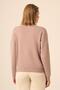 Women's Stone Embroidered Sweater Mink 25194 - 5