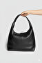 Women's Large Size Handbag Shoulder and Tote Bag - Large Volume Black