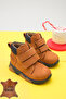 Genuine Leather Orthopedic Non-Slip Sole Waterproof Velcro Baby Boy Boots
