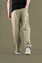 Men's pants elastic waist linen casual stretchy Stretch Fabric basic cotton jogger - 6