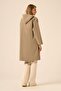Women's Comfortable Fit Trench Coat Mink 31237 - 5