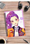 K Pop Demon Hunters Rumi Mira Zoey Jinu Anime Spiral Notebook A5 (50 sheets)