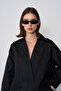 Wide Collar Oversized Shirt - 3