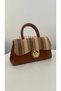Straw Embroidered Women's Hand and Shoulder Bag / Purse / Handbag / Shoulder Bag