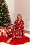Suede Fabric Women's Pajama Set Winter Women's Pajamas Soft Fabric Buttoned Pajama Set