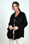 Women's Front Lace-Up 3 Thread Cashmere Cardigan - 3