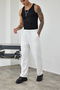 Premium Men's Ecru Comfortable Fit Velvet Shirt & Pants Bottom Top Set Ls-19533 - 5
