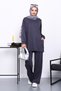 Anthracite Side Pocket Shoulder Piece Bottom piped Modal Set