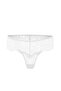 Anna 2735 Lace Low-Cut Padded Push-Up Bra and Panty Set - Ecru - 7