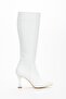 Pointed Toe 9 cm Thin Heel Boots - 5