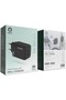 40W Dual PD Wall Charger, 2 USB-C Ports, EU Plug, Fast Charging, Black - 2