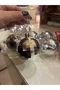 New Year's Silver Disco Ball 6-Piece Pine Tree Ornament 6 cm - 4
