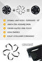 Hyundai Ioniq 5 Compatible Wheel Cover Sticker Set - 2