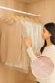 Long Dress Cover with Hanger Hole 70×125 cm - Transparent Dress Protection Bag 100 Pieces - 6