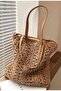Handmade Wicker Shoulder Bag (38X40Cm) Wicker Color - 3
