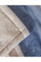 Mozel Double Welsoft Printed Blanket - Blue/Beige - 5