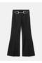 Flared Pants with Belt - 3