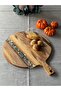 Acacia Large Size Round Cutting Board - 5