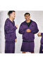 Z.N.E. Full-Zip Men's Purple Casual Style Tracksuit Top Kb7124 - 3