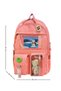 Orthopedic Primary School Bag for Girls with Teddy Bear Accessories, 7 Compartments with Thermal Lunch Box and Pencil Case - 3