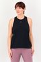 Women Sportswear Fit Sleeveless Training Tank Top, Black