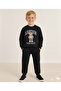 Boy's Long Sleeve 3 Thread Fleece-Lined Winter Sweatshirt / Tracksuit Set