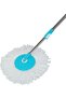 360 Degree Spinning Mop Bucket Set With 1 Free Mop Head - Blue - 6