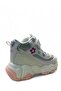 Girl's Preschool White Comfortable Sports Boots - 4