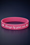 Women Men Silicone Bracelet Always by Your Side Written Flexible Bracelet - Gift
