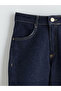 Flared Leg Girl's Jean Trousers - 2