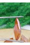 Carnelyan Agate Natural Stone Cap (Ring Stone-Necklace Stone-Bracelet Stone) - 3