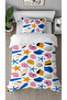 Starfish Ocean Pattern Printed Specially Designed Modern Stylish Children's Duvet Cover Set Without Sheets