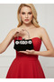 Black Color Suede Stone Pearl Detailed Handle Women's Evening Dress Bag Wedding Engagement Graduation