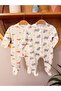 Organic 100% Cotton Printed Piece Romper Set Newborn Set 0-3/3-6 Months - 2