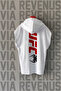 Ufc Front and Back Printed Zero Sleeve Hooded 100% Cotton Sports Tshirt