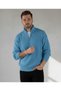 Half Zip Knitted Sweater Winter Standard Fit