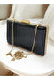 Black Patterned Patent Leather Evening Dress, Stylish Model, Wedding Engagement Graduation Accessory. 2026 Collection - 6