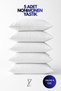 5 Piece Nonwoven Pillow Set |   Sleep Pillow |   Original Silicone Filler |   Vacuum Press |   50X70 cm |   700g