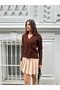 Women's Soft Stylish Buttoned Cardigan - 2