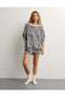 AE Big Hug Off-The-Shoulder Waffle Sweatshirt - 4