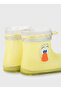 Yellow Baby Rain Boots Mendi Pato - 4