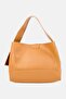 Women Brand Logo Shoulder Bag With Pouch, Light Brown - 3